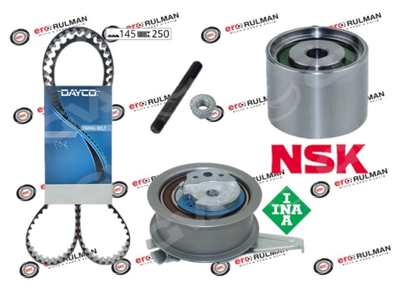 GVA KTB 999 POLO 1.4 TDI CUS MOTOR TRİGER SETİ ---- SEAT İBİZA 1.4 CUS MOTOR TRİGER SETİ