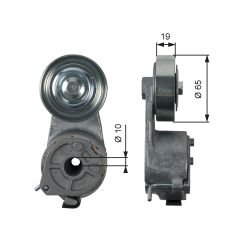 504029278  IVECO TRAKKER  V KAYIŞ GERGİ KÜTÜĞÜ --- MAGIRUS-DEUTZ V KAYIŞ GERGİ KÜTÜĞÜ ---APV 1064