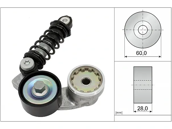 2020 ---- 2021 TUSCON HYUNDAİ TUSCON KİA SPORTAC G4FJ GERGİ KÜTÜĞÜ ---25281-2U120